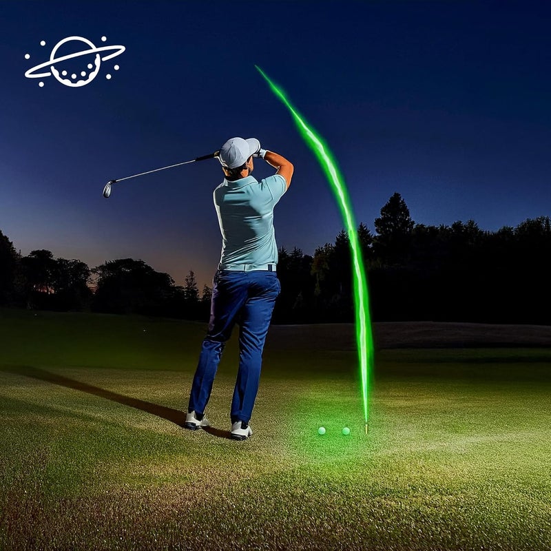 EVERYSWING GOLF Supernova Glow Golf Balls – Rechargeable by UV Flashlight for Night Play, Perfect for Night Golf and Dusk Rounds & Bright, Lasting Glow - Image 5